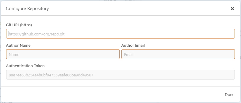 Configure Respository